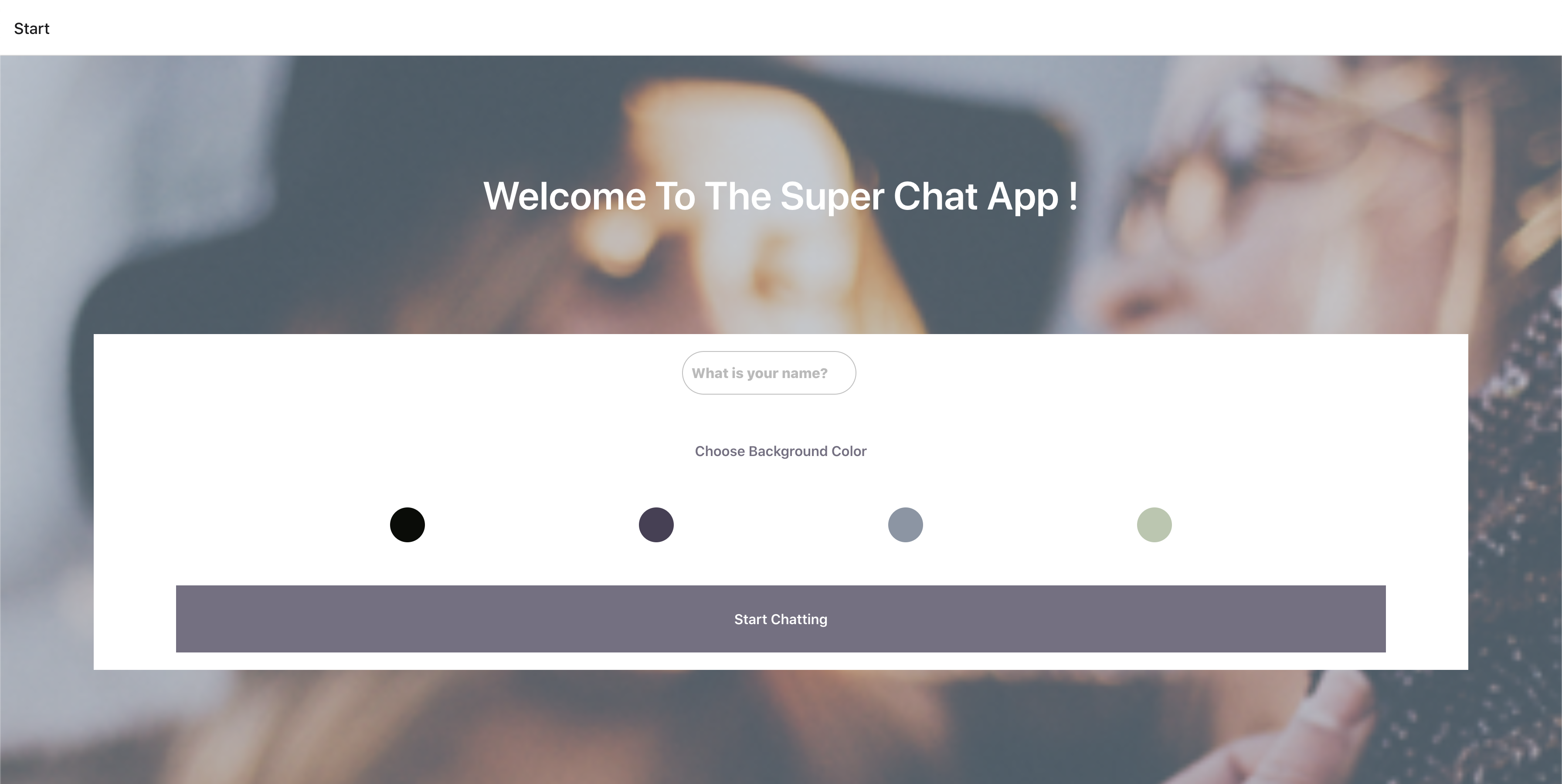 React Native Chat App | chat-app
